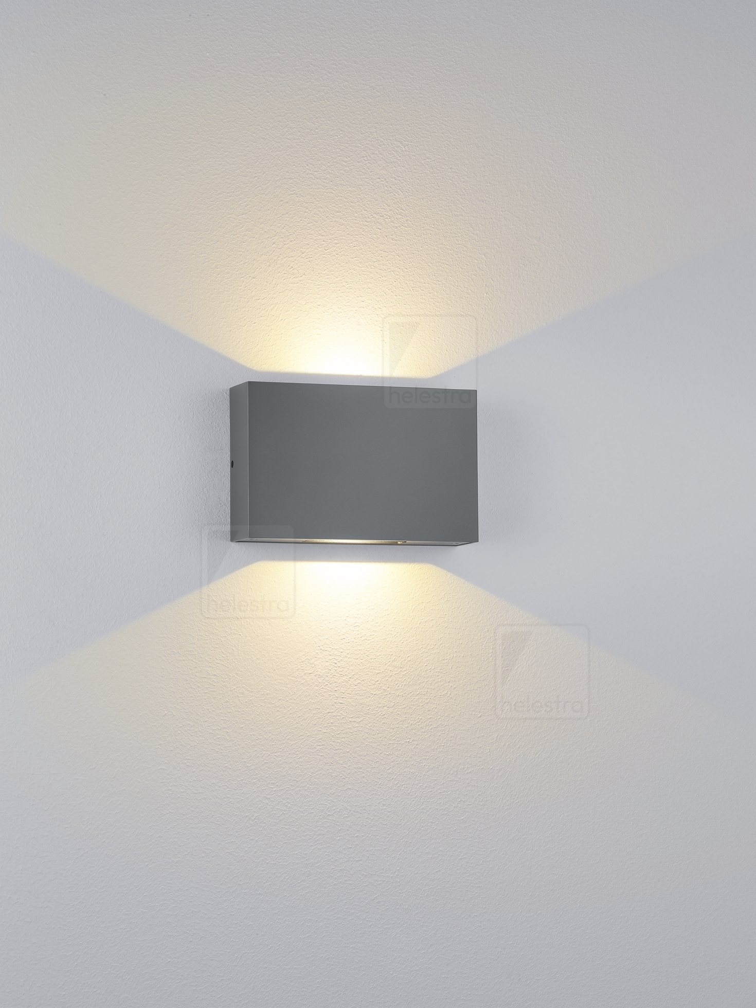 Helestra PARI  lampada a parete alluminio grafite