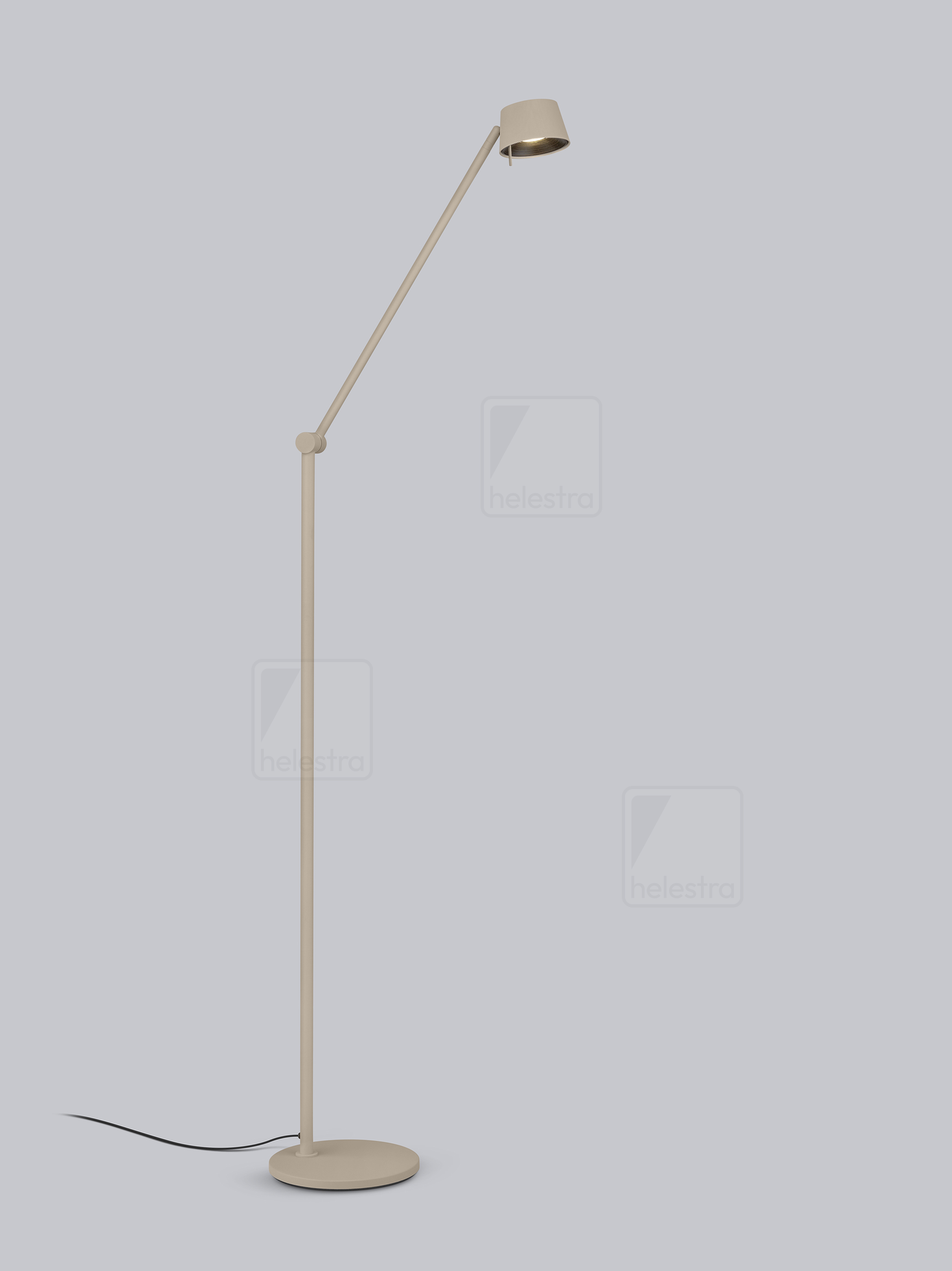 Helestra SEN  lampada da terra alluminio Caffè 