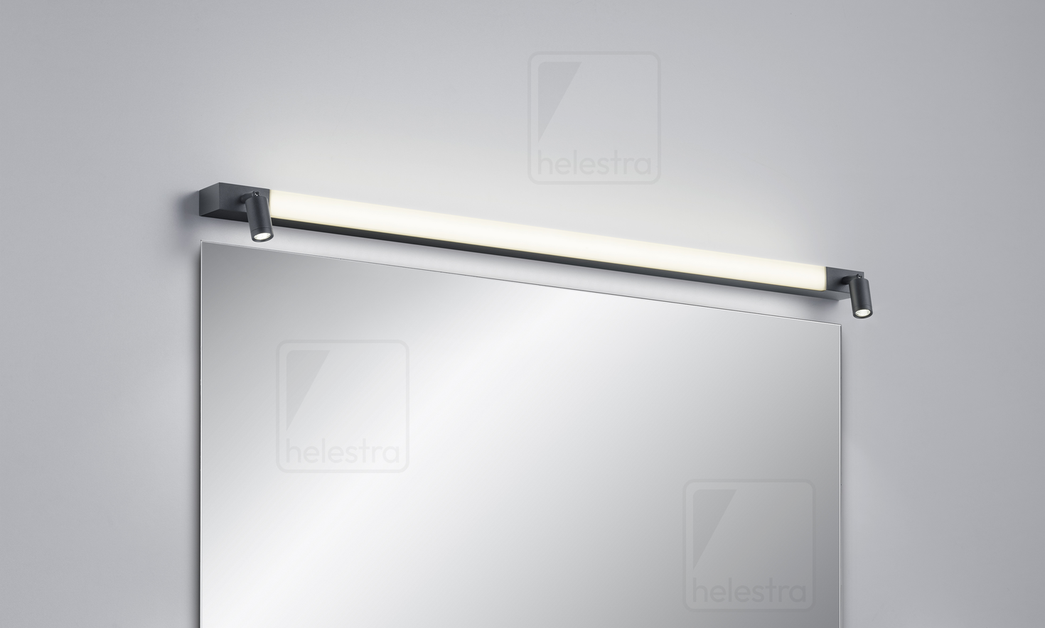 Helestra NERO  wall luminaire aluminium mat black