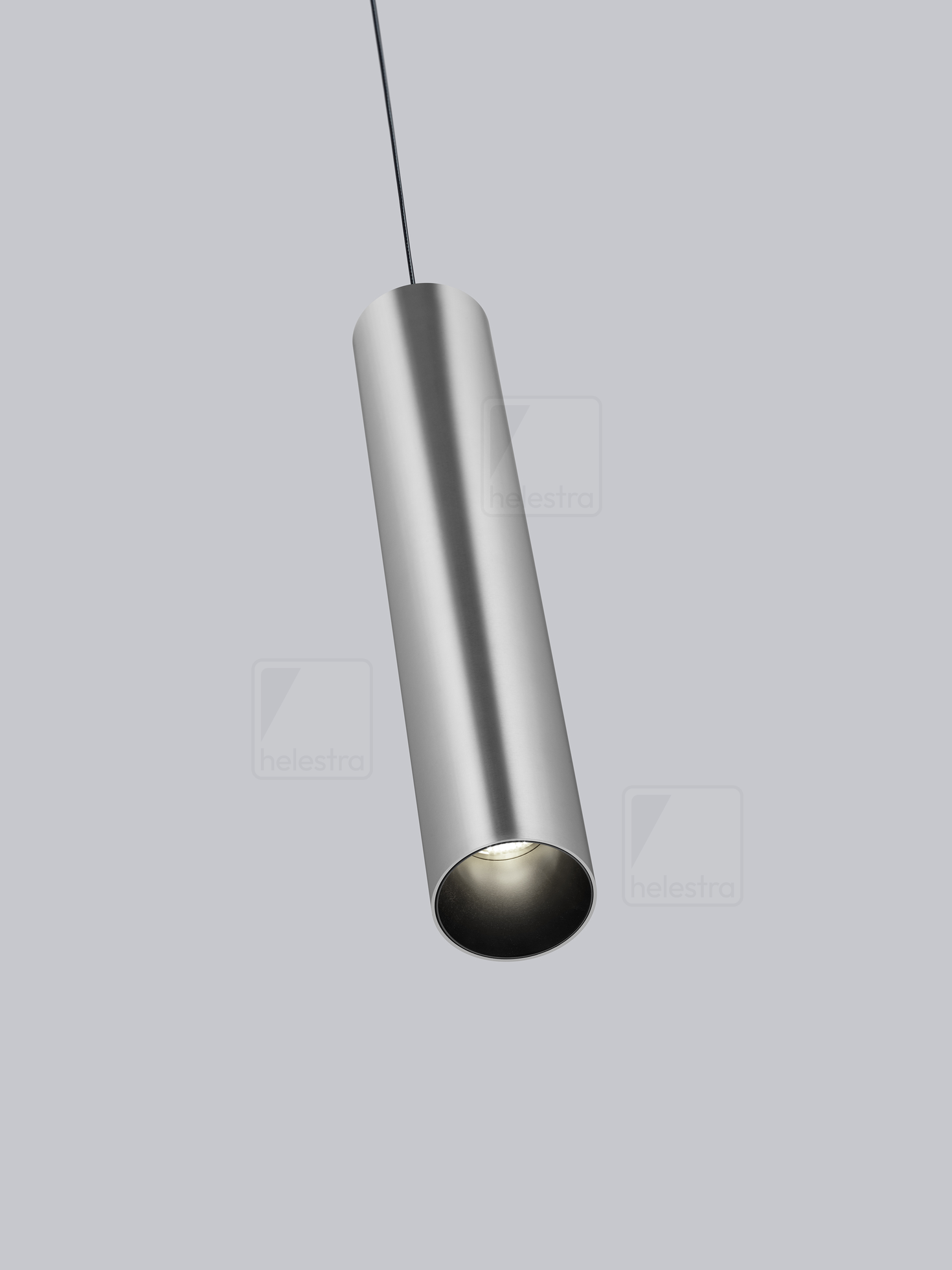 Helestra NIO  pendant luminaire aluminium anodized aluminium