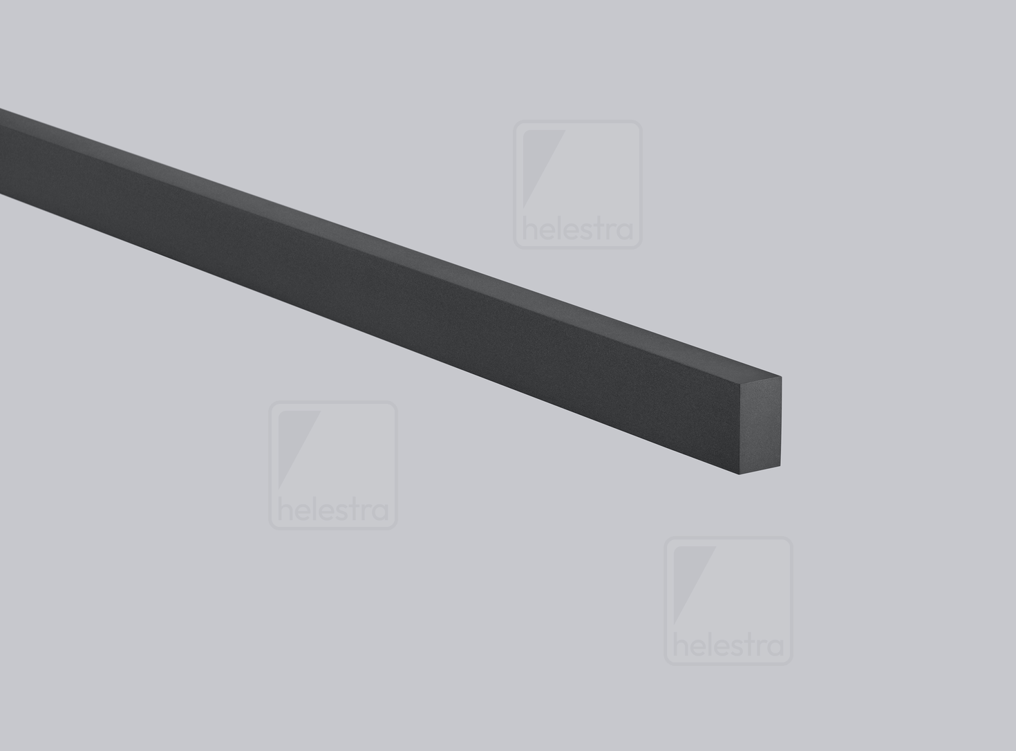 Helestra LOOPY-evo  pendant luminaire aluminium mat black